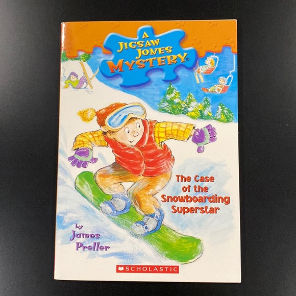 A Jigsaw Jones Mystery #29: The Case of the Snowboarding Superstar - Novel - Picture 1 of 5